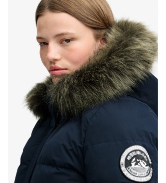 Superdry Giubbotto bomber Everest Ella blu navy