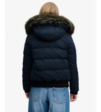 Superdry Giubbotto bomber Everest Ella blu navy