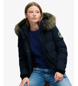 Superdry Giubbotto bomber Everest Ella blu navy