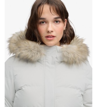 Superdry Cazadora bomber Everest Ella gris