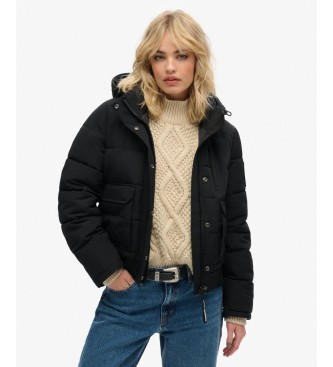 Superdry Cazadora bomber Everest negro