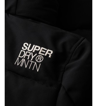 Superdry Cazadora bomber Everest negro