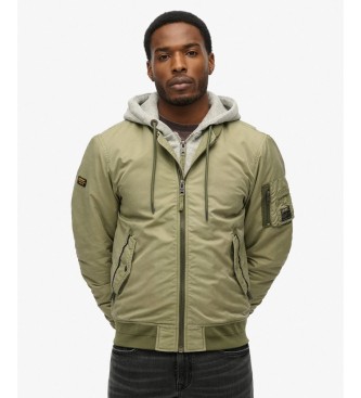 Superdry Militärgrön MA1 bomberjacka