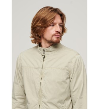 Superdry Veste Harrington beige classique