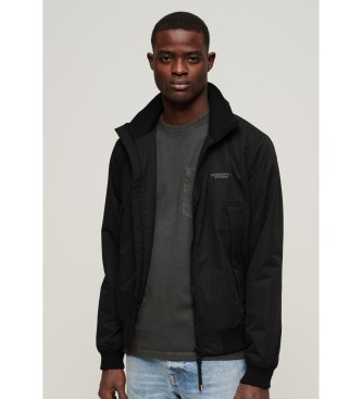 Superdry Harrington jacket black