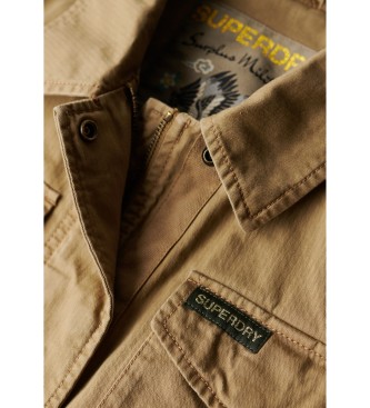 Superdry Vojaška jakna M65 rjava