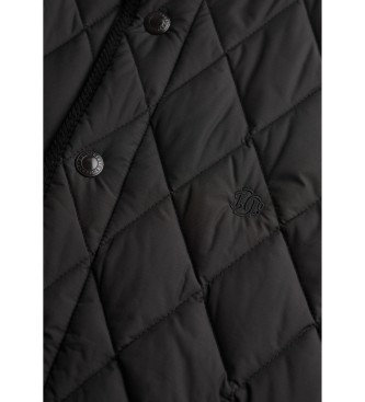 Superdry Schwarze Steppweste