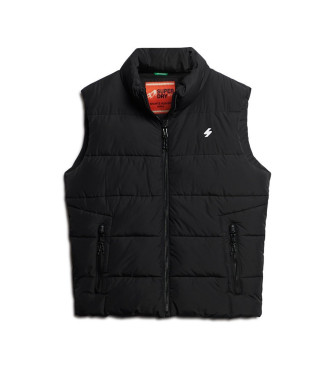 Superdry Gilet imbottito sportivo nero