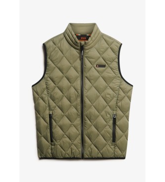 Superdry Colete Fuji Lite verde