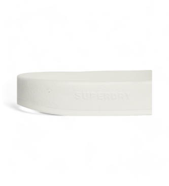 Superdry Flip Flops Core Vegan Pool Slide white