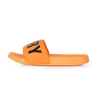 Superdry Flip Flops Core Vegan Pool Slide orange