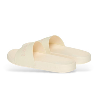 Superdry Vegan pool flip flops with white logo