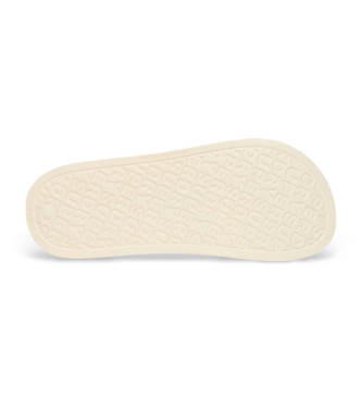 Superdry Vegan pool flip flops with white logo