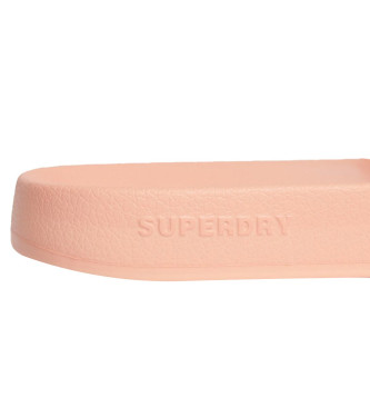 Superdry Vegane Schwimmbad Flip Flops Core rosa