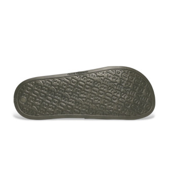 Superdry Teenslippers Luxe groen