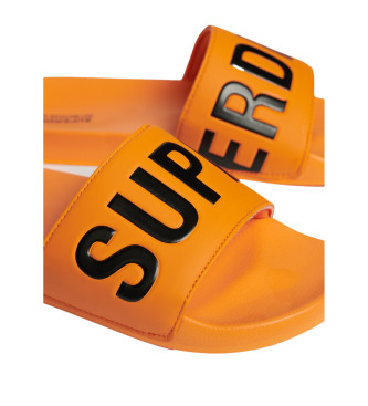 Superdry Chanclas veganas Core naranja