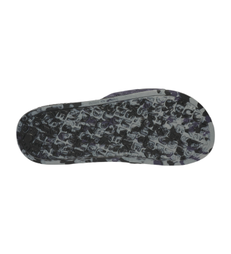 Superdry Badtofflor med kamouflagemnster Core grey