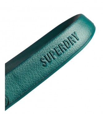 Superdry Flip-flops with Code logo green