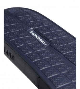 Superdry Flip flops med Code navy-logo