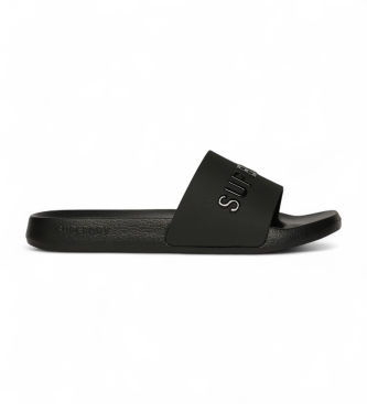 Superdry Japonke z logotipom Luxe black