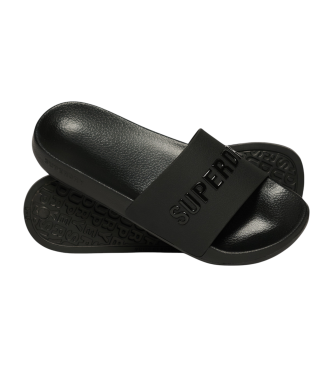 Superdry Japonke z logotipom Luxe black