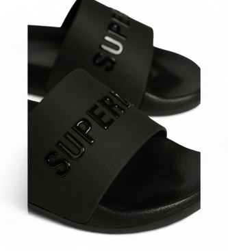 Superdry Japonke z logotipom Luxe black