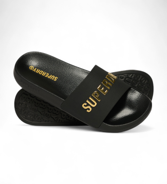 Superdry Tongs Luxe noir