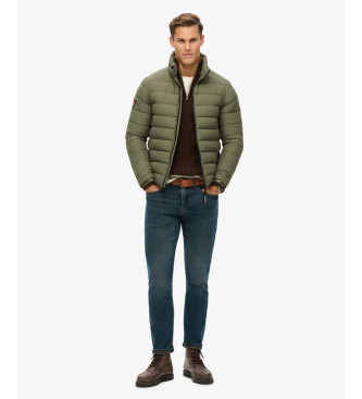 Superdry Veste matelasse brode Fuji green