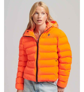 Superdry Quiltet jakke Code All Seasons orange