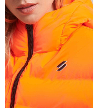 Superdry Quiltet jakke Code All Seasons orange