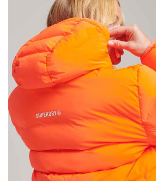 Superdry Quiltet jakke Code All Seasons orange