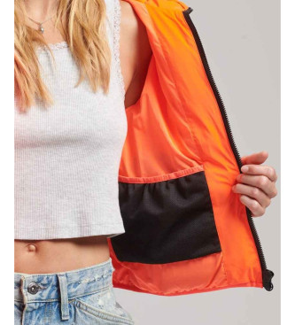 Superdry Codice Giacca imbottita arancione per tutte le stagioni