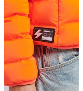 Superdry Codice Giacca imbottita arancione per tutte le stagioni