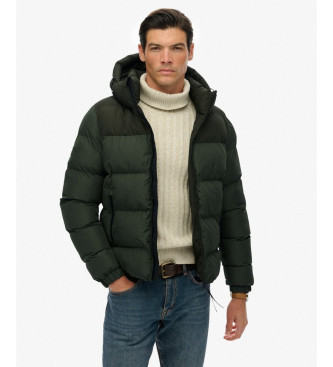 Superdry Quiltet jakke Colorblock grn