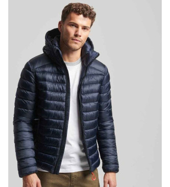 Superdry Fuji Sport Prešita jakna s kapuco Navy