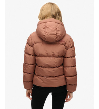 Superdry Sportliche Steppjacke mit nackter Kapuze