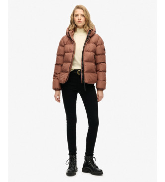 Superdry Sportliche Steppjacke mit nackter Kapuze