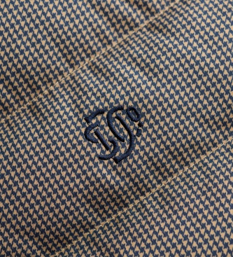 Superdry Fuji Estate vadderad jacka i brunt