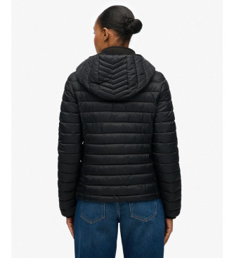 Superdry Giacca imbottita nera Fuji Lite