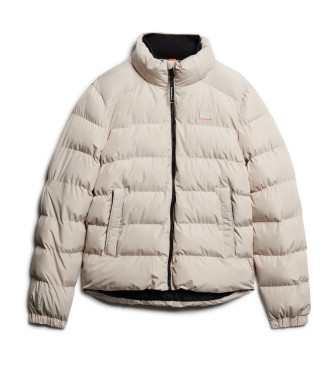 Superdry Quiltad sportjacka beige