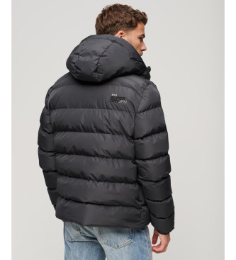 Superdry Sport-Steppjacke grau