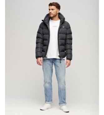 Superdry Sports quilted jacket grey