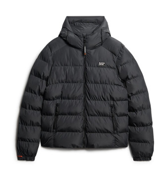 Superdry Sport-Steppjacke grau