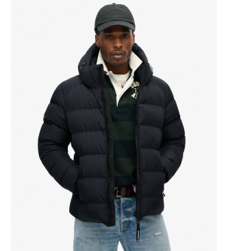 Superdry Sports quiltet jakke navy