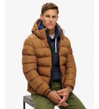 Superdry Quilted jacket Sports brown