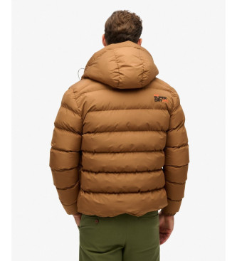 Superdry Gewatteerd jack Sportbruin