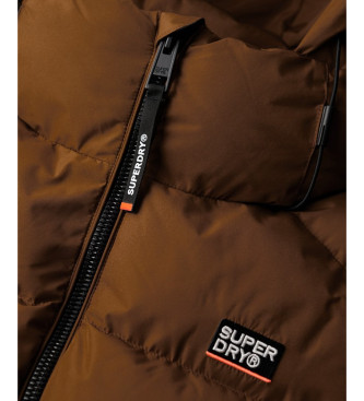 Superdry Quilted jacket Sports brown