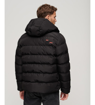 Superdry Sport quiltad jacka svart