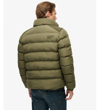Superdry Sport quiltad jacka grn