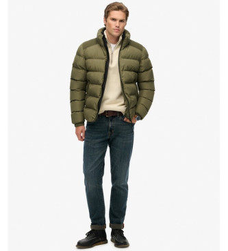 Superdry Sport quiltad jacka grn